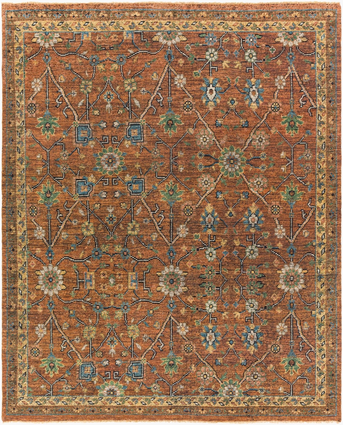 Reign Handmade Rug - Marble Lotus - Reign Handmade Rug