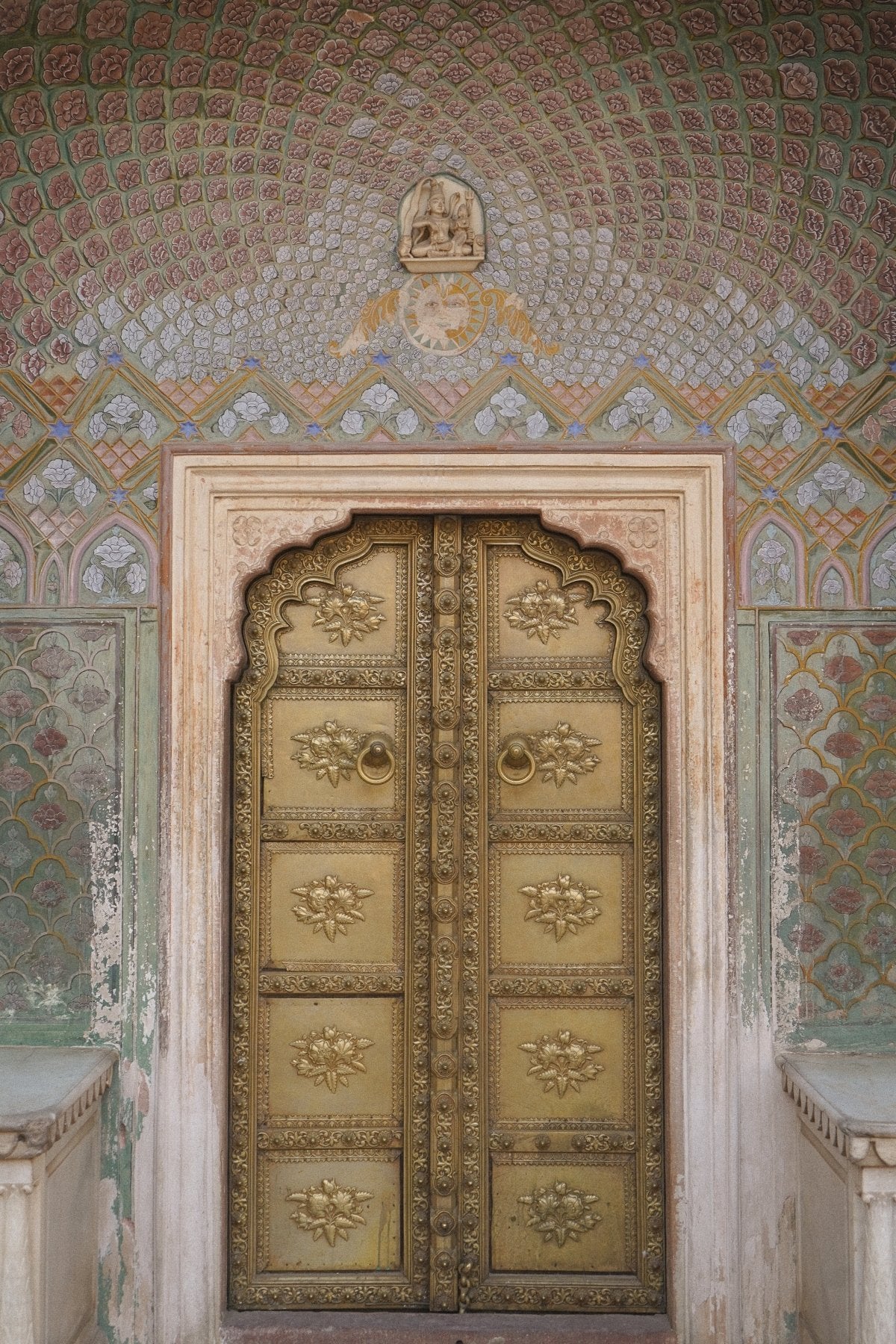 Rose Gate Jaipur City Palace | Fine Art Print - Marble Lotus - Rose Gate Jaipur City Palace Art Print