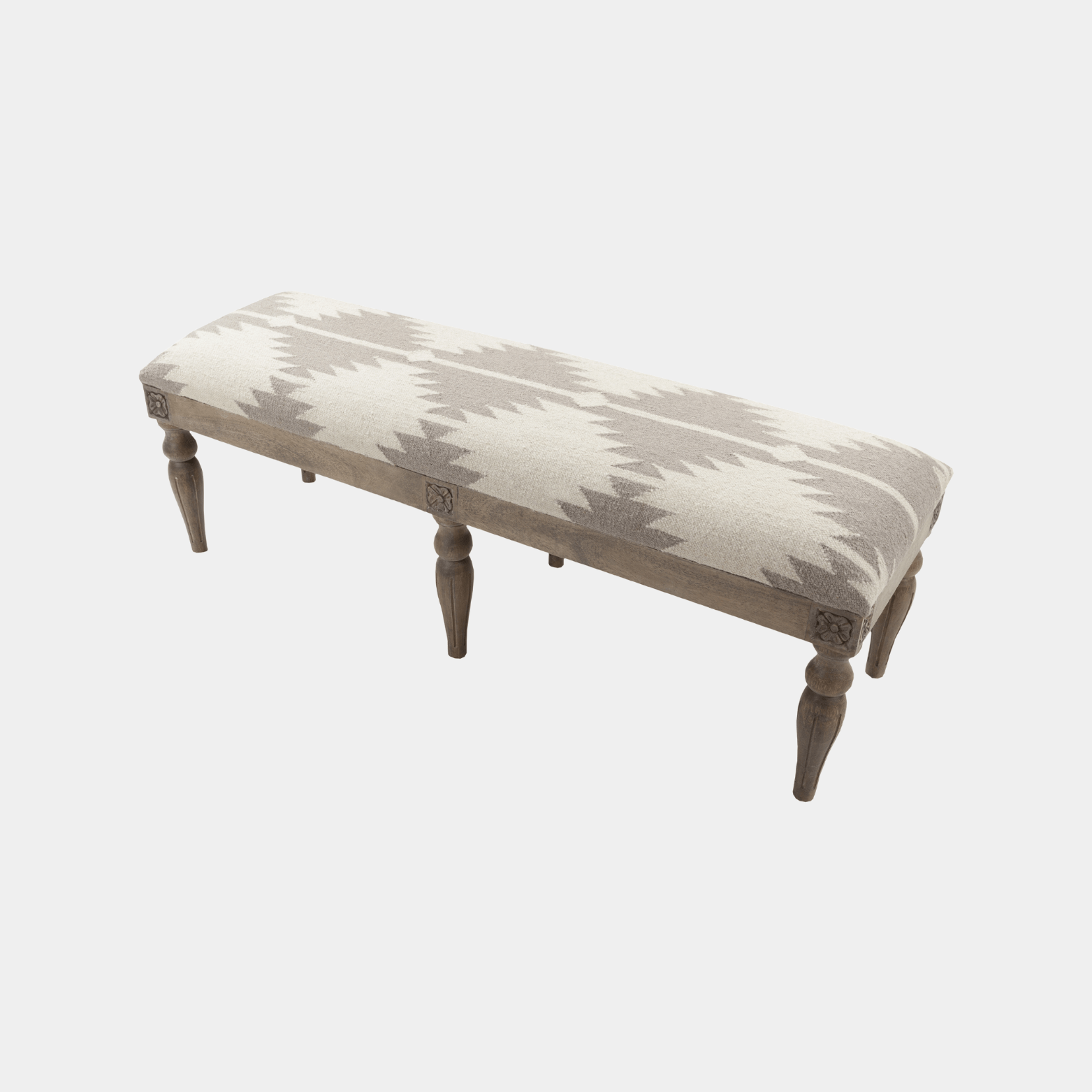 Sable Beige Woven Bench - Marble Lotus - Sable Beige Woven Bench