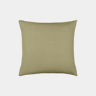 Sage Green Brocade Cotton Pillow - Marble Lotus - Sage Green Brocade Cotton Pillow