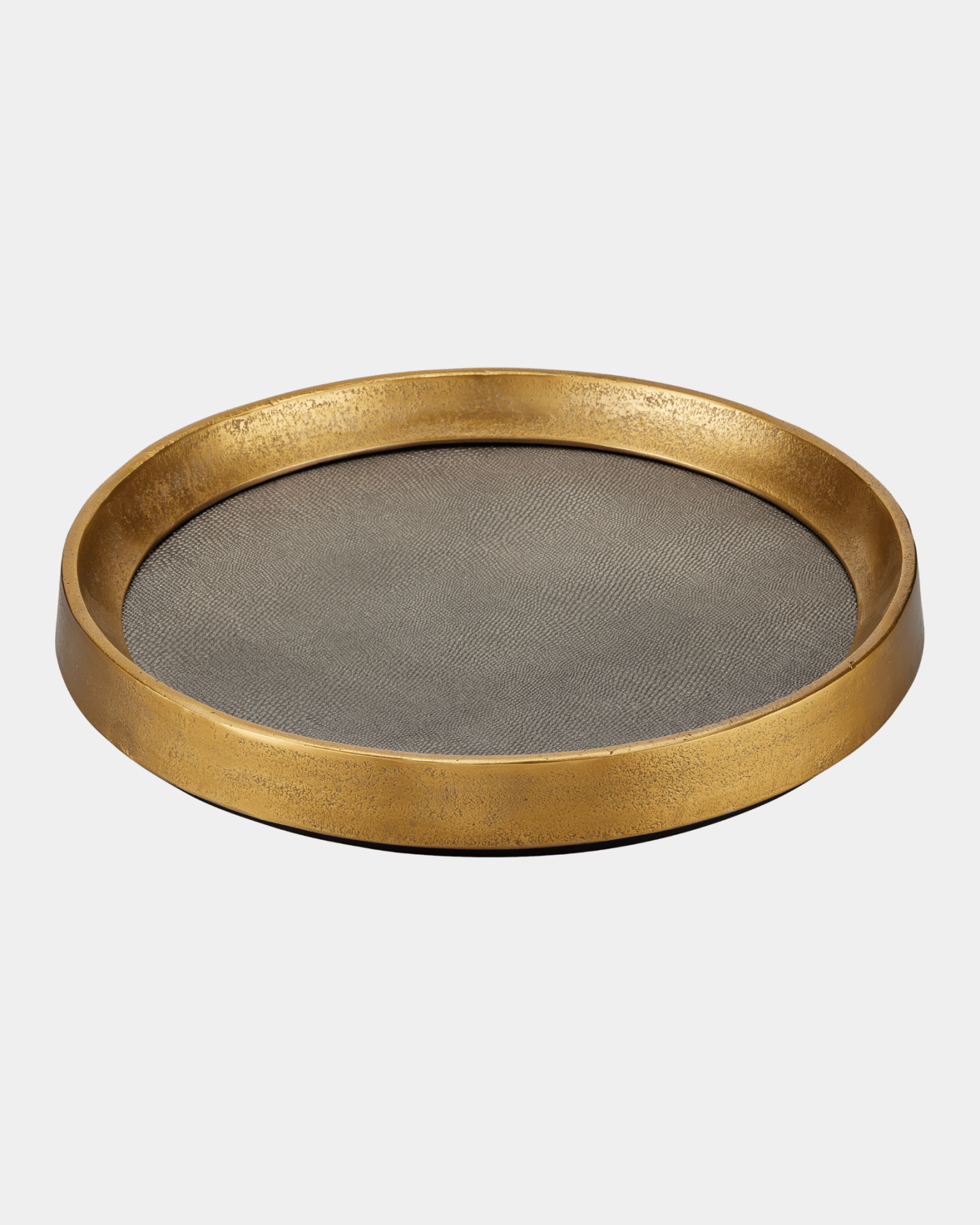 Tanay Round Tray - Marble Lotus - Tanay Round Tray