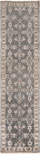 Theodora Brown Handmade Rug - Marble Lotus - Theodara Brown Handmade Rug