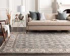 Theodara Brown Handmade Rug