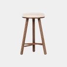 Twist Counter Stool - Brown - Marble Lotus - Twist Counter Stool