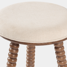 Twist Counter Stool - Brown - Marble Lotus - Twist Counter Stool