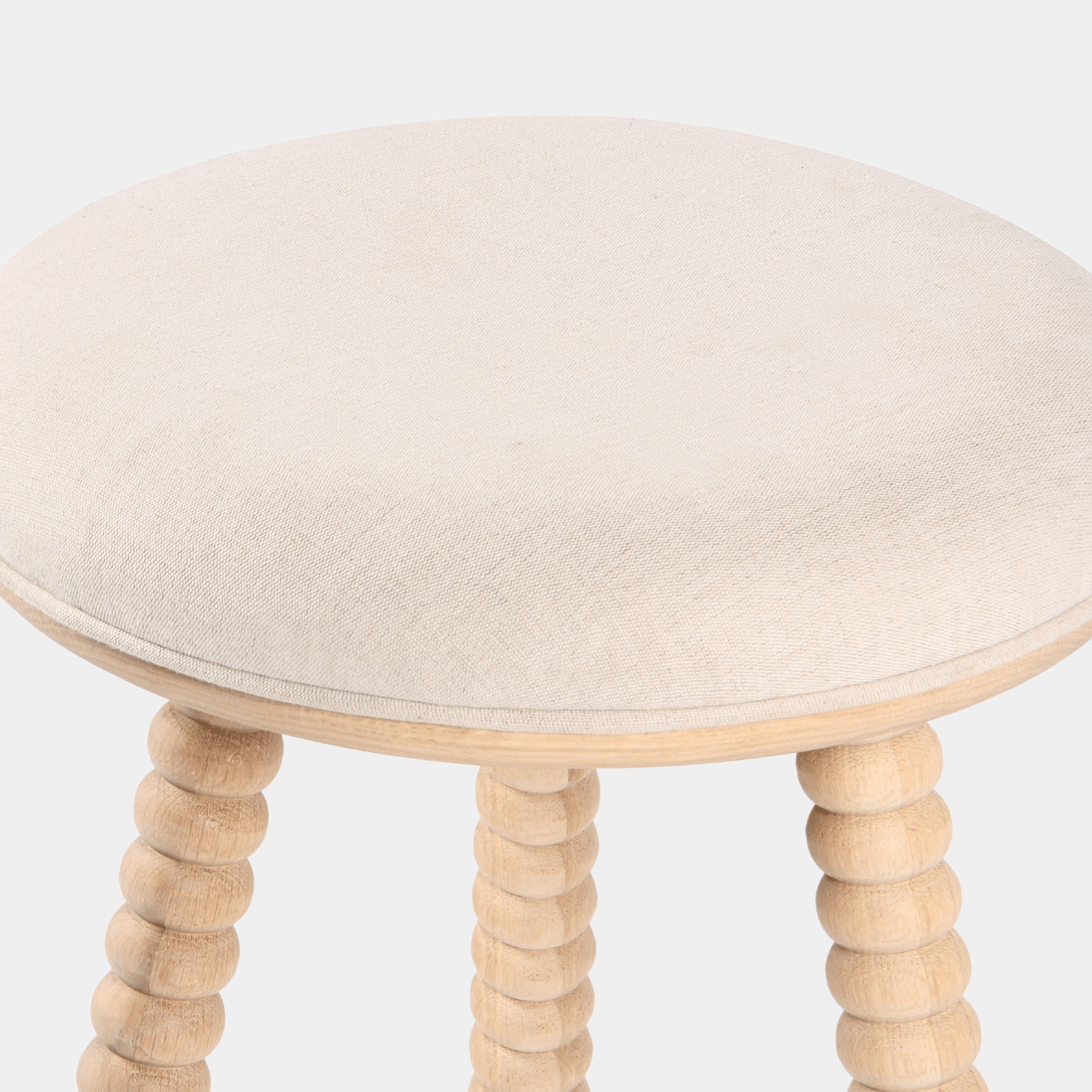 Twist Counter Stool - Natural - Marble Lotus - Twist Counter Stool Natural