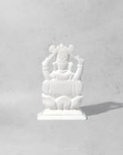 Marble Ganesha Statue - Marble Lotus - Elevate your space with this divine Marble Ganesha Idol shop now at marble lotus