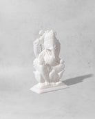marble religious statues - Front Side Ganesha
